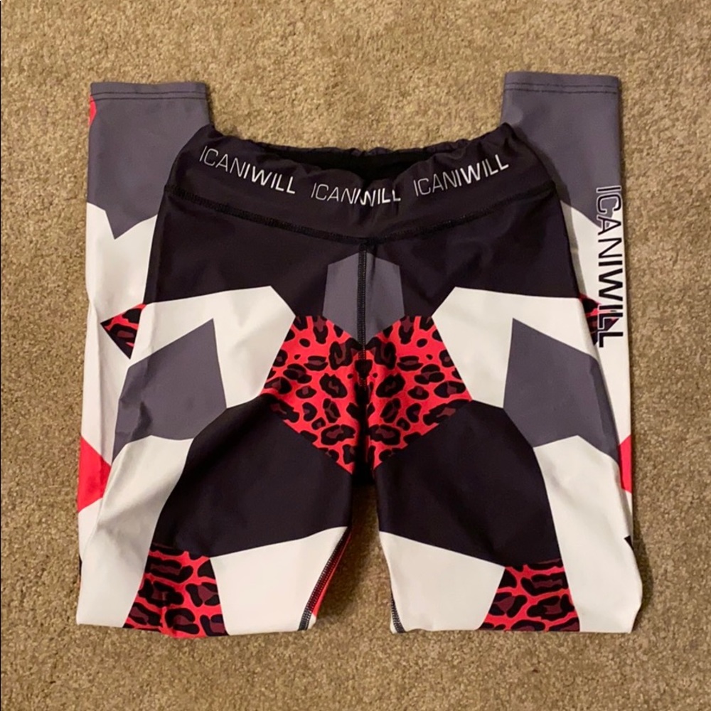 I Can I Will leggings